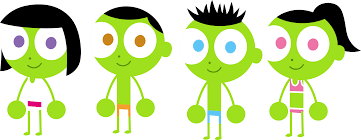 Pbs kids dash and dot logo effects. Pbs Kids Digital Art Swimsuits Friends By Luxoveggiedude9302 On Deviantart