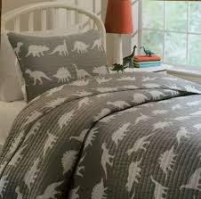 Max Kids Studio Full Gray Dinosaur Bedding Quilt Sheet Set New Big Boy Bedrooms Toddler Rooms Boys Room Decor