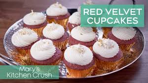 It could be that i have no experience with red velvet cake but with this recipe the cake was much to heavy. Mary In A Minute Red Velvet Cupcakes Recipe Youtube