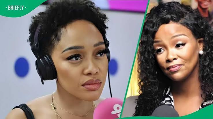 Thando Thabethe's Facial Expressions During Nonhle Thema's Interview at 947 Spark Mixed Reactions - Briefly.co.za