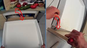 Ikea Remove Disassembly Drawer Slides Demontage Tiroir Maximera Youtube