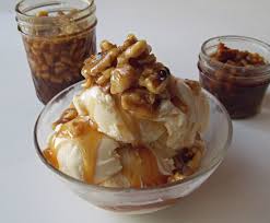 Mystery Lovers Kitchen How To Make Wet Walnuts Easy Maple Walnut Caramel Topping For Ice Cream Yogurt Oatmeal More By Cleo Coyle