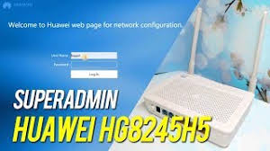 Sebenarnya bisa memakai user admin password … Cara Mengganti Password Wifi Huawei Hg8245h5 Super Admin Youtube