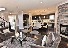 Open Concept Layout Contemporary Living Room Design Open Concept Living Room Living Room Designs
