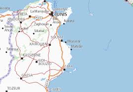 Travel guide resource for your visit to monastir. Michelin Monastir Map Viamichelin