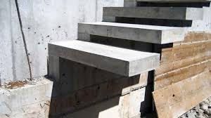 Detail Cantilevered Stair Home Building In Vancouver Cantilever Stairs Stairs Design Modern Concrete Stairs
