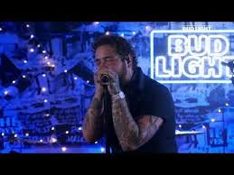 Post Malone Go Flex Bud Light Dive Bar Tour Live Youtube Bar Tour Post Malone Go Flex Post Malone