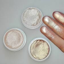 One More Picture Of My Colourpop Highlighters From Left To Right Smokin Whistles Flexitarian Wisp Makeup Obsession Colourpop Highlighter Makeup Swatches