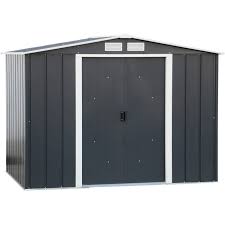 Abri De Jardin Acier Duramax Eco Ep 0 33 Mm 4 3 M En 2021 Abri De Jardin Abri Porte Coulissante