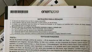 Apresentamos orientações e técnicas de redação. Enem 2019 Fotografia Da Redacao Vaza E E Enviada Por Whatsapp
