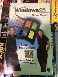 I found a VHS where part of the cast of Friends teaches you to use Windows  95. : rmildlyinteresting