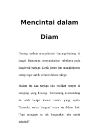 Mencintai Dalam Diam