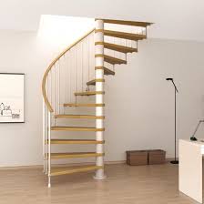 China House Space Saving Small Spiral Staircase To Loft China Oak Wood Handrail
