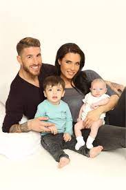 And doesn't he look embarrassed sergio. Real Madrid Wags And Players Which Father And Child Or Children You Like The