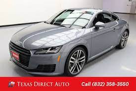 2016 Audi Tt 20t Quattro Texas Direct Auto Used Turbo 2l I4 16v Automatic Awd Coupe Audi Tt Audi Coupe