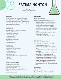 Lab Technician Resume Samples Templates Pdf Doc 2021 Lab Technician Resumes Bot