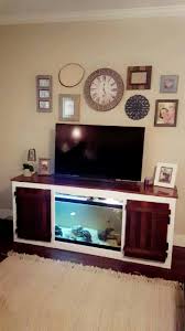 Tv Stand Home Decor Wall Decor Fish And Turtle Tank Diy Homemade Furniture Homemade Furniture Diy Tv Stand Fish Tank Stand