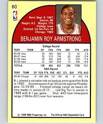 Jun 27, 2021 · boatsnzones wrote:he had literally one season to ever lead a team and he lead them closer to the conference finals than ad ever did (a game 7 loss with running mates of bj armstrong, horace grant, pete myers and bill cartwright). Amazon Com 1990 91 Hoops Basketball 60 B J Armstrong Rc Rookie Card Chicago Bulls Collectibles Fine Art