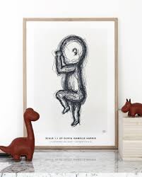 The Birth Poster Sketch 1 Baby Posters Unique Baby Gifts Perfect Baby Gift