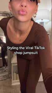 Gettin every colour 😚 #viraljumpsuit #fyp #tiktokfashion #fashion #ootd  #jumpsuitoutfit #outfitideas #stylingjumpsuit #fashiontok #howidstyle  #stylingtips #leatherjacket #jordans #neutraloutfit ...