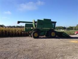 Corn Harvest at the Farm Research Center in Garden City, Missouri