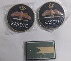 Authentic Jordan Rare Special Ops Forces Badge Patch KASOTC Annual Warrior  set