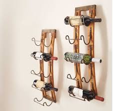 Hanging Wine Rack Towel Racks For Bathroom Wall Mounted Metal Wood Rustic One Hanging Wine Rack Wine Rack Wall Wine Bottle Wall