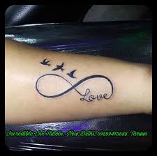 Infinity Love Birds Tattoo Infinity Love Birds Tattoo Call Whatsapp 09899473688 Tattoos Ink Tattoo Birds Tattoo