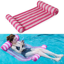 42 round water lounge chair. Hammock Lounge Chair Foldable Inflatable Pool Float For Adults Floating Pink Pool Floats Rafts Floating Raft