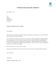 Introducing New Company Sales Letter How To Write An Introduction Of New Company To A Client Downl Business Letter Template Sales Letter Introduction Letter