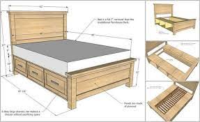diy farmhouse storage bed with storage drawers bed frame with drawers diy farmhouse bed bed frame with storage
