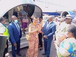 Pitchou Mangaya Retour De Mme Olive Lembe Kabila A Kinshasa Facebook