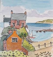 Buzzfeed Buzzfeed Watercolor Architecture Watercolor Art Watercolor Landscape