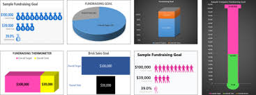 fundraising goal thermometer to track your campaigns