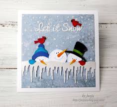 Hours may change under current circumstances Cottagecutz Die Peeker Snowmen Icicle Border Diy Christmas Cards Homemade Christmas Cards Christmas Cards Handmade