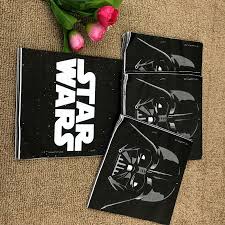 Il mesure environ 43 x 43 cm et est de forme carré. 20 Pieces Lot Star Wars Serviettes Bebe Douche Star Wars Serviettes En Papier Joyeux Anniversaire Fete Fournitures Star Wars Tissu Aliexpress