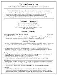 Graduate Nurse Resume Example Nursing Resume Template