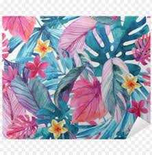 Watercolor Exotic Leaves And Flowers Background Watercolor Tropical Background Exotc Png Image With Transparent Background Toppng Bright tropical frame with exotic pattern with palm leaves illustration, tropical, frame, jungle png and vector with transparent background for free download. watercolor exotic leaves and flowers