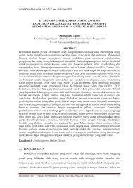 Pengadaan dan pemeliharaan sarana dan prasarana serta fasilitas dan. Https Ojs Staituankutambusai Ac Id Index Php Hikmah Article Download 224 139