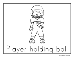 Football season is on its way! Football Coloring Pages Simple Fun For Kids