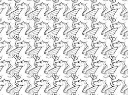 Adult coloring book will ensure weeks of stress relief! 59 Tesselation Ideas Coloring Pages Tessellation Patterns Geometric Coloring Pages