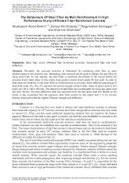 Kompleks perdanasiswa, universiti malaya, jalan lembah pantai, 59100 kuala lumpur. Pdf The Behaviours Of Steel Fiber As Main Reinfocement In High Performance Slurry Infiltrated Fiber Reinforced Concrete Mustaqqim Rahim Academia Edu