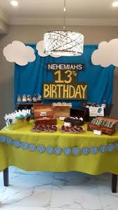 13th Birthday Party Ideas For Boys 13th Birthday Parties Birthday Party Decorations 13th Birthday