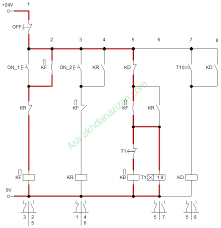 Rangkaian menjalankan beban menggunakan kontaktor magnet. Rangkaian Kontrol Forward Reverse Star Delta Motor Listrik 3 Fasa