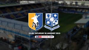 Tranmere captain scott davies was stretchered off in the 13th minute after falling awkwardly when claiming a cross under no pressure. Match Preview Stags Vs Tranmere Rovers News Mansfield Town