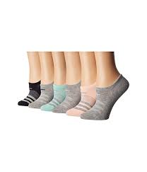 Adidas Superlite Super No Show Socks 6 Pack Clear Orange Light Heather Grey Clear Mint Legend Women S No Show Socks Shoes Neve No Show Socks Socks Sock Shoes