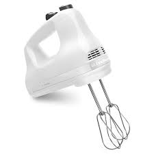kitchenaid khm512wh 5 speed hand mixer