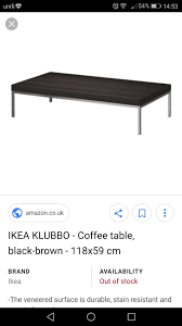 Coffee tables to keep everything handy. Ikea Klubbo Coffee Table Rm150 Negotiable Home Furniture Others On Carousell