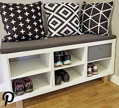 Ikea Kallax Hack Bank Mit Schubladen Fur Schuhe In 2020 Kallax Ikea Ikea Kallax Hack Bench With Drawers