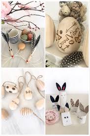 Lackieren sie den den oberen teil der hölzer, die für die gesichter bestimmt sind. Diy 4 Susse Osterdeko Ideen Aus Holz Basteln Chalet8